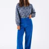 Nicky Shirt LS - Blue