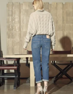 Nina Boyfriend Jeans - Denim V239
