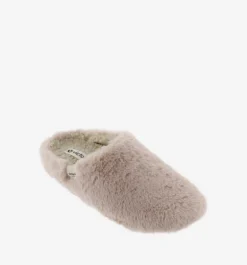 Norte Pelo Slippers - Nude