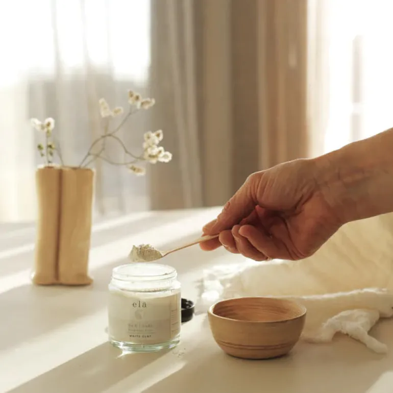 Nude No 0 Green French Clay Face Mask Set