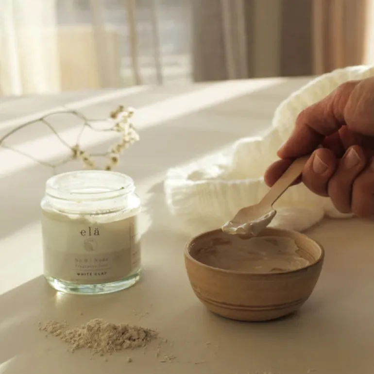 Nude No 0 Green French Clay Face Mask Set