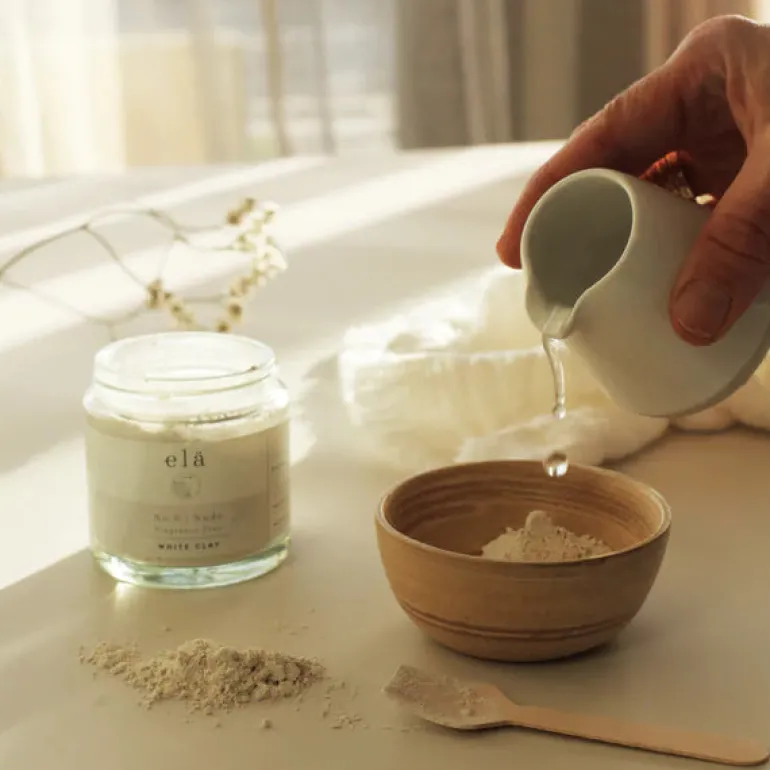 Nude No 0 Green French Clay Face Mask Set