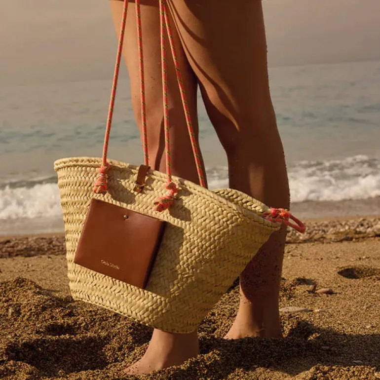 Panier Calanques Bag - Tan Rose