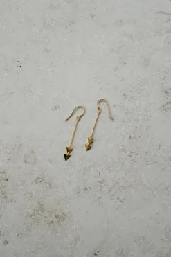 Pd Arrow Earring - Gold