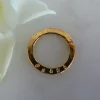 Peace sentiment disc - Gold