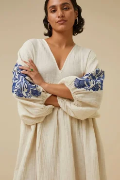 Philou Slub Dress - Sand