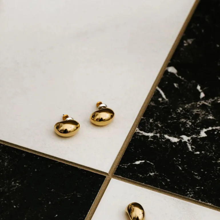 Polished Domed Mini Stud Earring