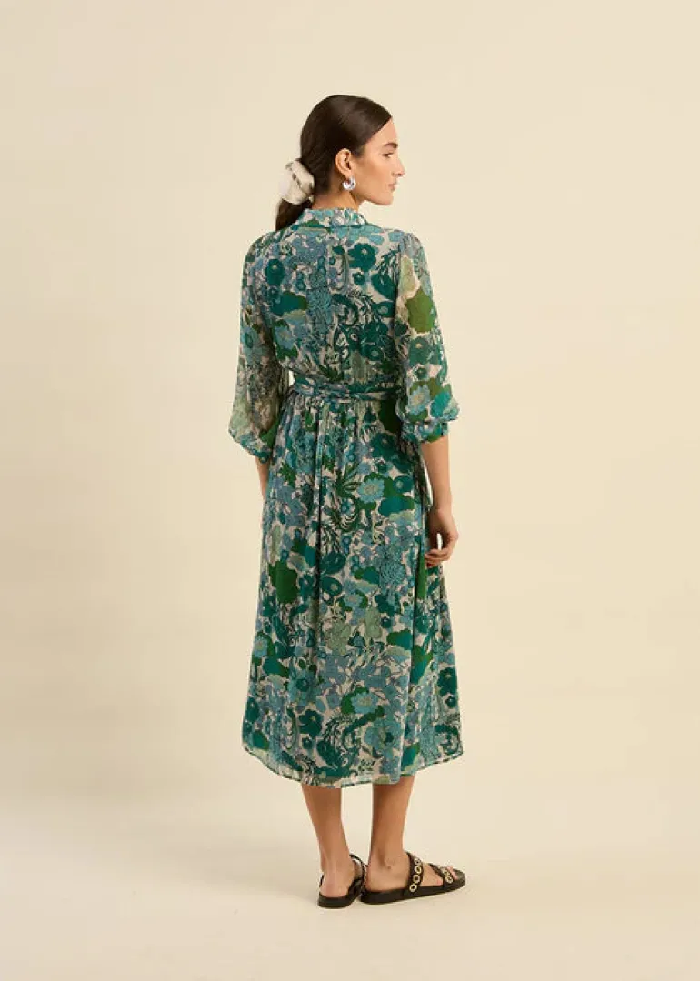 Raliya Dress - Vert