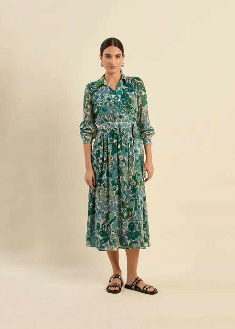 Raliya Dress - Vert