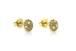Ranaut Stud Earrings - Gold