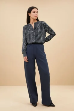 Ribbe Rastre Blouse - Rastre Print