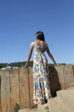 Roma Long Dress - Multi