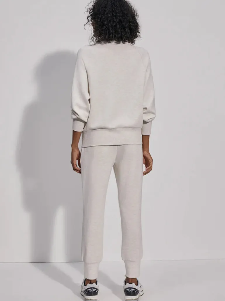 Roxbury Zip Through - Ivory Marl