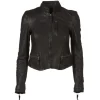 Rucy Leather Jacket - Black