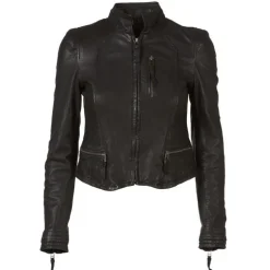 Rucy Leather Jacket - Black