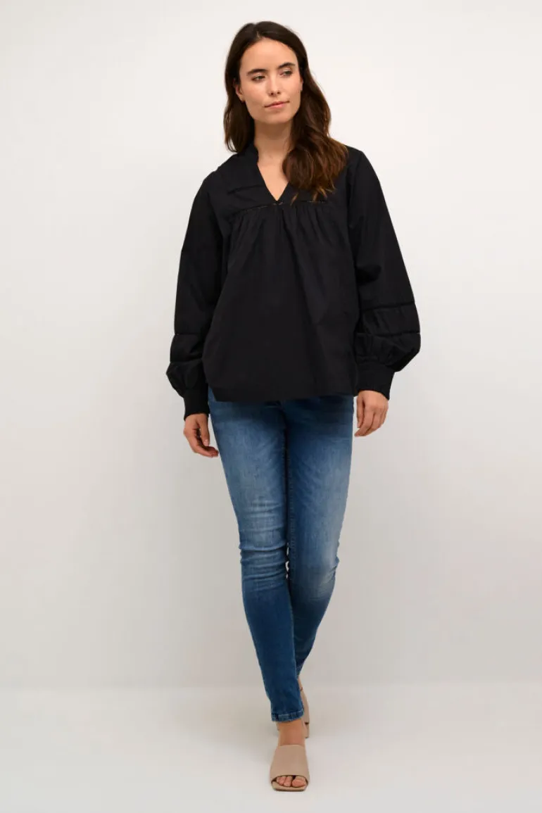 Run Olena Blouse - Black
