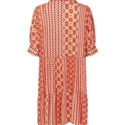 Sabine Short Dress SS - Red