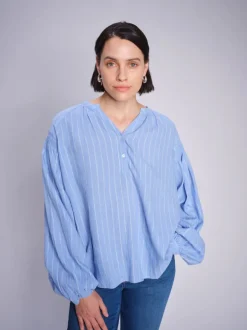 Safi Blouse - Hydrangea