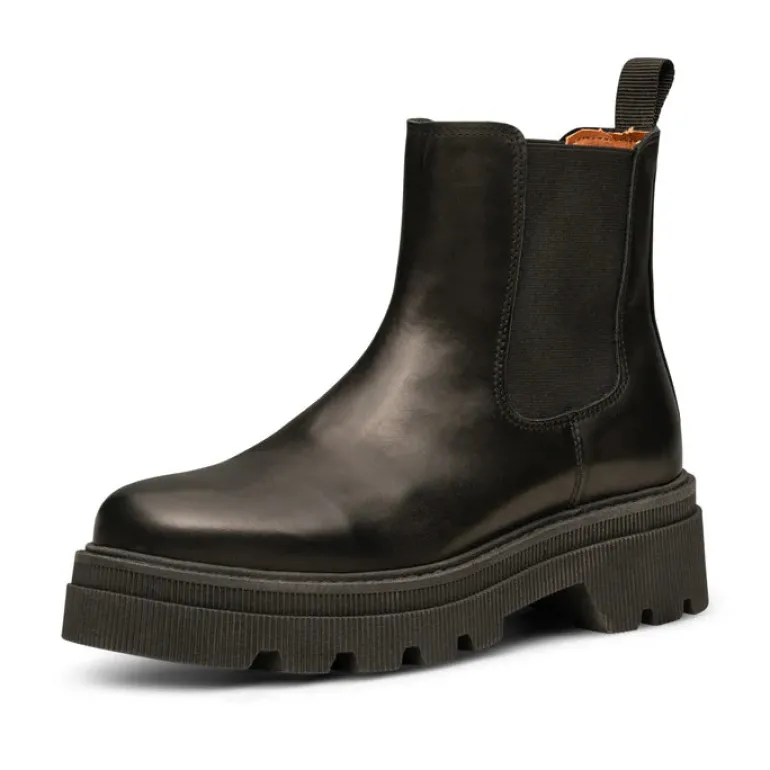Sanna Chelsea Boot - Black