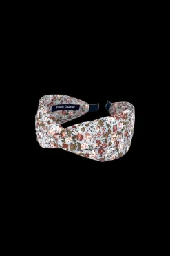 Sheffield Flower Headband - Blue Peach