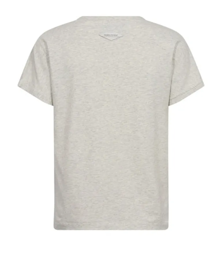 Sienna V-SS Tee - Ecru