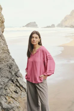 Sif Asmine Blouse - Phlox Pink