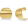 Solo Hoops L Gold