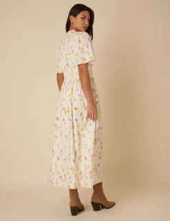 Sorcha Midi Dress - Tulip Cream