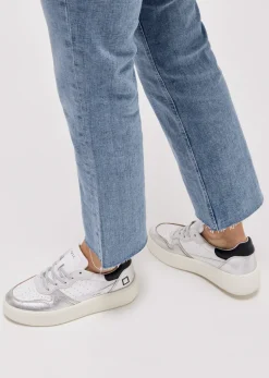 Step Laminated - White/Silver