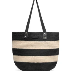 Summer Sounds Shopper Bag - Black/Nature