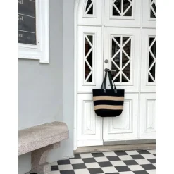 Summer Sounds Shopper Bag - Black/Nature