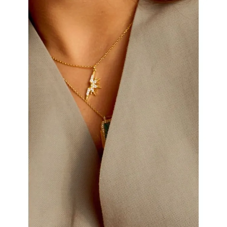 Sunrise Necklace - Gold