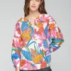 Suri Blouse - Tropical Print