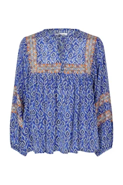 Teel Blouse LS - Blue