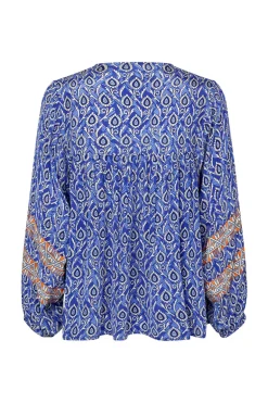 Teel Blouse LS - Blue