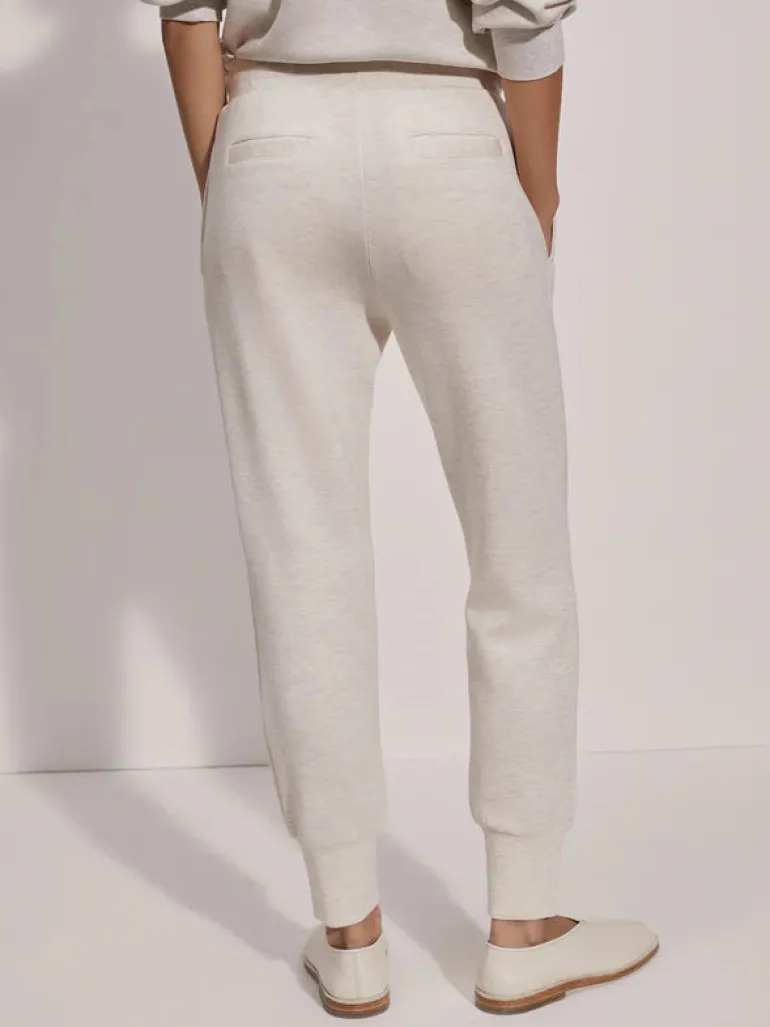 The Slim Cuff Pant 27.5 - Ivory Marl
