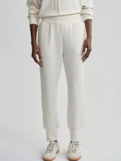 The Slim Cuff Pant 27.5 - Ivory Marl