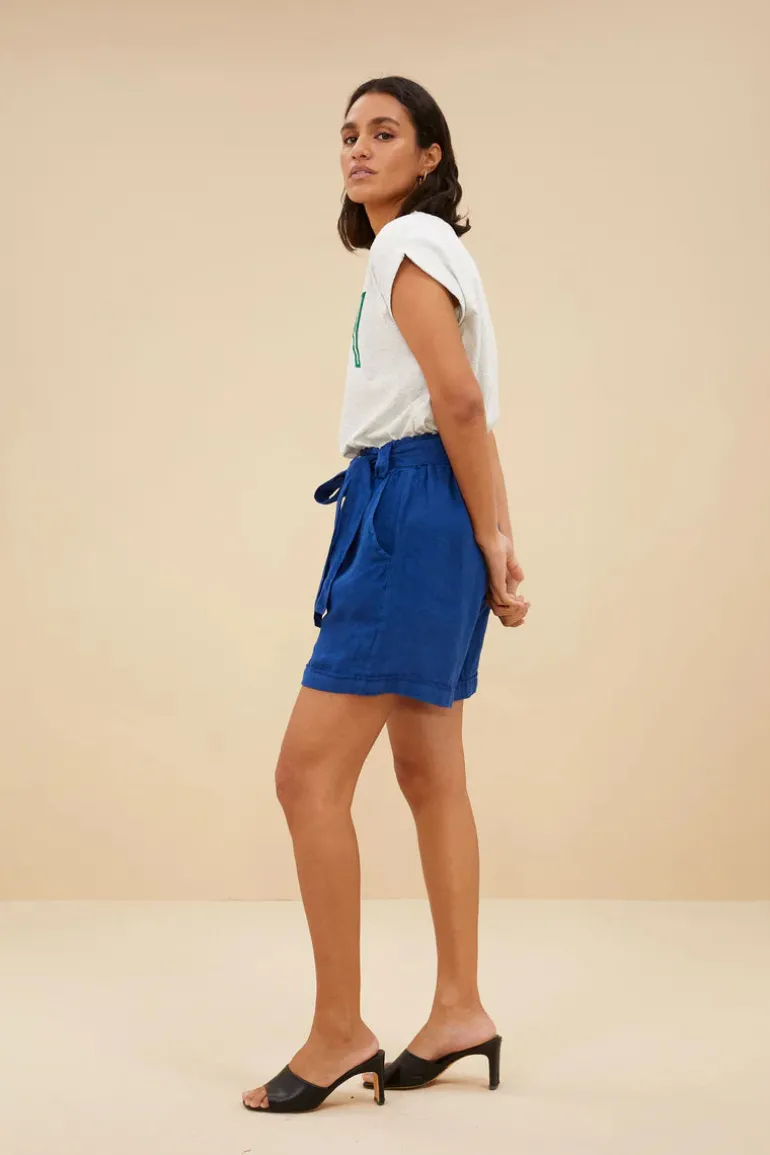 Thelma Open Lucky Top - Light Grey