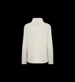Thyra Highneck Knit - Ecru