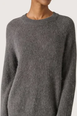 Tuesday Raglan Pullover LS - Dark Gull Gray