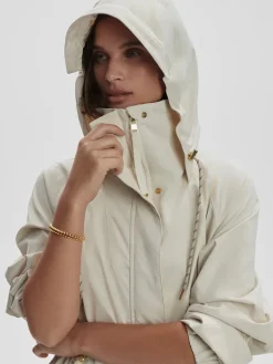 Tybalt Long Rain Parka - Birch