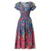 Valentina Dress - Amparo Blue