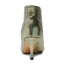 Valentine Low Cut Snake - Silver Olive
