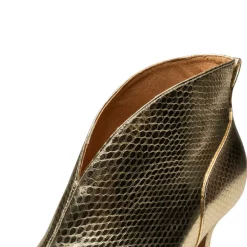 Valentine Low Cut Snake - Gold