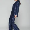 Venus Pants - Navy Sequin