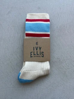 Vintage Cotton Socks - Moon