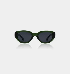Winnie Sunglasses - Dark Green Transparent