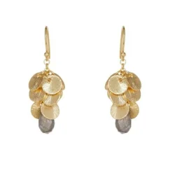 Winona Earrings - Labradorite