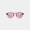 Zan Sunglasses - Grey Transparent