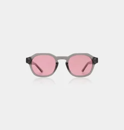 Zan Sunglasses - Grey Transparent